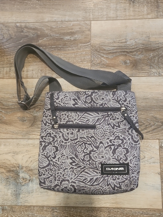 Dakine Handbags - Dakine JoJo Gray Floral Crossbody Bag